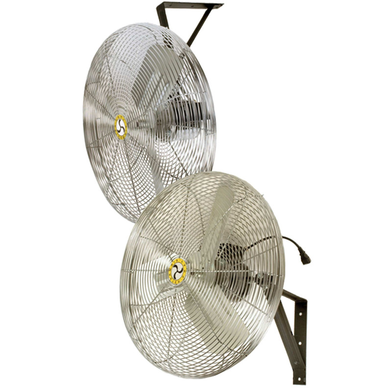 Commercial Air Circulator 24" Wall/Ceiling Mount, Non-Oscillating